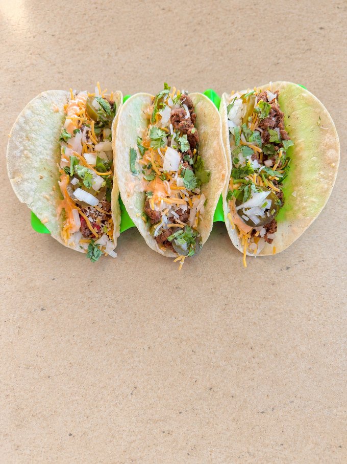 Signature Beef Tacos — 3 Tacos
