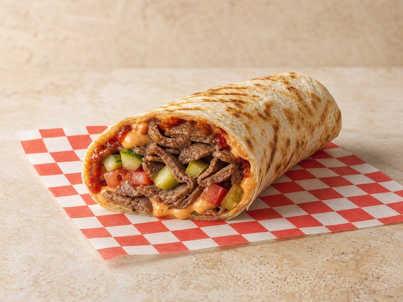 Beef Shawarma Wrap